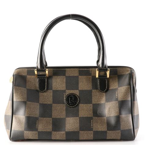 fendi bag dujour|Fendi checkerboard handbag.